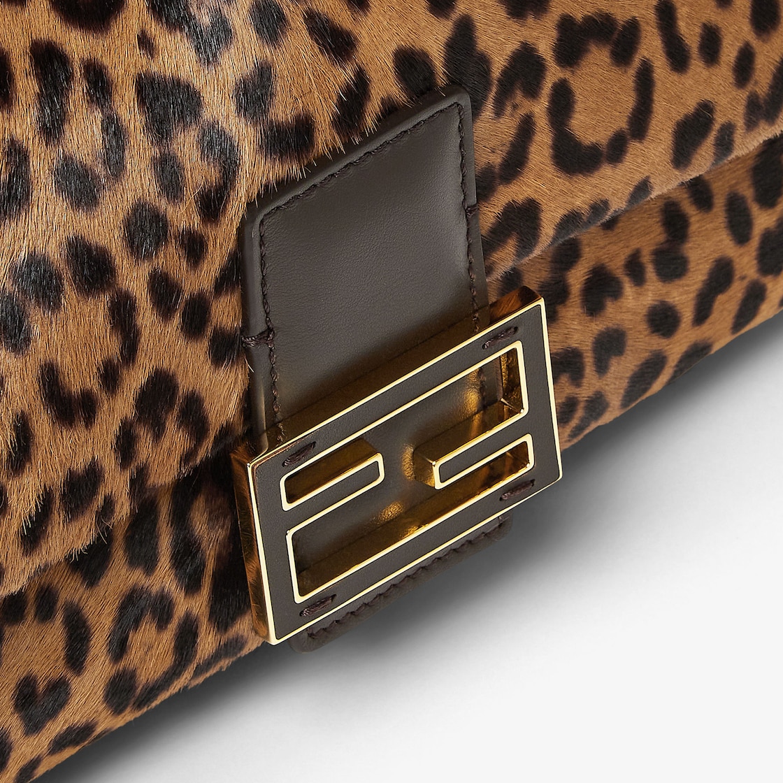 FENDI Baguette® Printed cavallino calfskin bag - Image 3